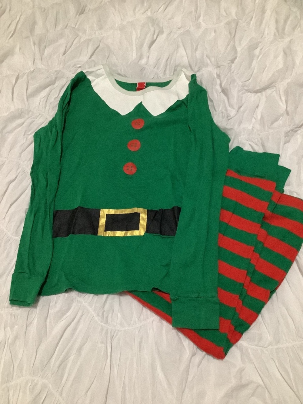 Elf Christmas PJ Set